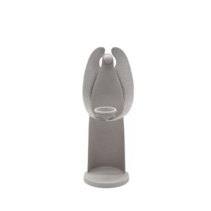 SERAF TEALIGHT HOLDER 11.5x10.5x30.5 METAL WHITE
