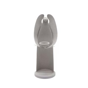 SERAF TEALIGHT HOLDER 13x11.5x37.5 METAL WHITE