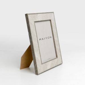 ESTRAZZO ΚΟΡΝΙΖΑ 18.6x1.4x23.7cm POLYRESIN ΓΚΡΙ ΣΚΟΥΡΟ ΓΥΑΛΙ