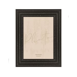 LINEA 4 ΚΟΡΝΙΖΑ 18.2x1.4x23.3 POLYRESIN ΜΑΥΡΟ ΓΥΑΛΙ