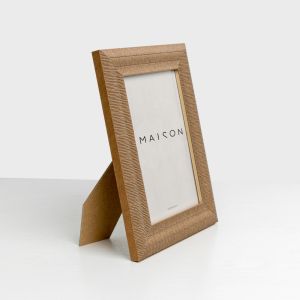 GENESIS ΚΟΡΝΙΖΑ 18.2x1.5x23.3cm POLYRESIN ΚΑΦΕ ΓΥΑΛΙ