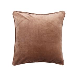 CANDY ΔΙΑΚΟΣΜΗΤΙΚΟ ΜΑΞΙΛΑΡΙ 50x50cm ΥΦΑΣΜΑ TERRACOTTA