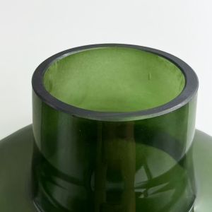 VIDRIO ΒΑΖΟ 25x25x38cm ΓΥΑΛΙ ΠΡΑΣΙΝΟ