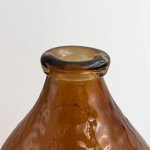 SPICE ΒΑΖΟ 22x22x35.5cm ΓΥΑΛΙ CARAMEL