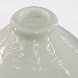 BOCAL ΒΑΖΟ 25x25x25cm ΓΥΑΛΙ ΑΣΠΡΟ