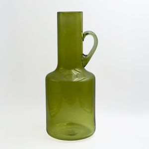 ARTISAN ΒΑΖΟ 14x14x35cm ΓΥΑΛΙ ΠΡΑΣΙΝΟ