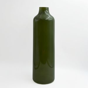 FINO ΒΑΖΟ 12x12x39.5cm ΓΥΑΛΙ ΠΡΑΣΙΝΟ