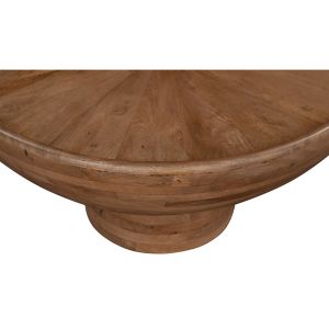 MOSI COFFEE TABLE ΦΥΣΙΚΟ 80x80xH40cm