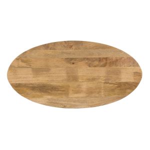 SKORPIO COFFEE TABLE ΚΑΡΥΔΙ ΜΑΥΡΟ 120x60xH45cm