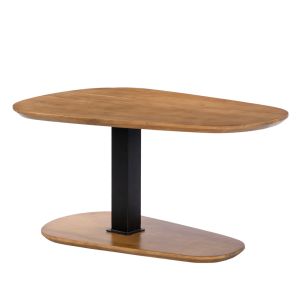 LEVEL COFFEE TABLE ΚΑΡΥΔΙ ΜΑΥΡΟ 95x65xH48cm