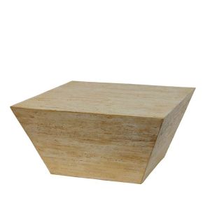 PYRAMIS COFFEE TABLE BEIGE 80x80x40