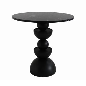 UP   DOWN 50 SIDE TABLE ΜΑΥΡΟ 50x50xH50,5cm