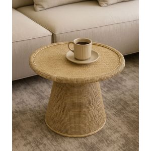 KAMIRA SIDE TABLE ΦΥΣΙΚΟ 59x59x49.5