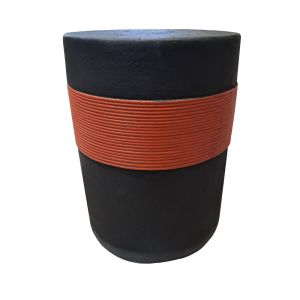 BELT SIDE TABLE ΜΑΥΡΟ ΚΕΡΑΜΙΔΙ 38.5x38.5x52