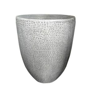 AFRICA SIDE TABLE ΓΚΡΙ 36x36x45