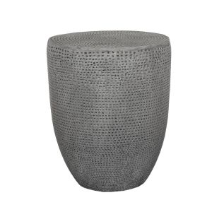 AFRICA SIDE TABLE ΓΚΡΙ 36x36x45