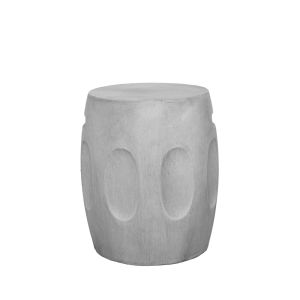 AFRICA SIDE TABLE ΓΚΡΙ 38x38x47
