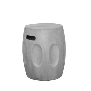 AFRICA SIDE TABLE ΓΚΡΙ 38x38x47