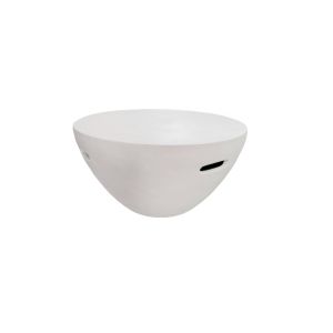 LITHOS CENTRAL COFFEE TABLE WHITE 68x68x36