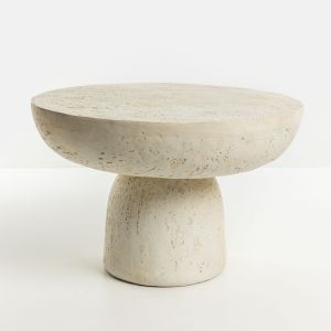 POROS COFFEE TABLE BEIGE 64.8x64.8x41.4cm