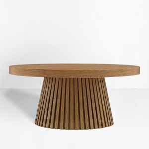 FORESTA COFFEE TABLE ΦΥΣΙΚΟ 90x90x40