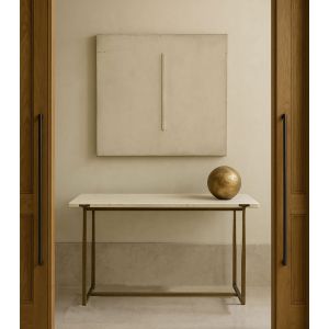 BAKARI ΚΟΝΣΟΛΑ ΛΕΥΚΟ 122x41x79