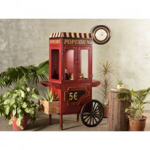 POP CORN ΚΟΝΣΟΛΑ ΚΟΚΚΙΝΟ CREAM 100x46x160