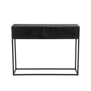 AZTEC ΚΟΝΣΟΛΑ 2ΣΥΡΤΑΡΙΑ ΜΑΥΡΟ 120x35x90