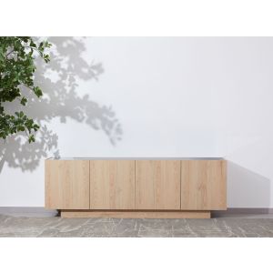 CUBIUS TV STAND 4ΠΟΡΤΕΣ ΦΥΣΙΚΟ 182x39x59