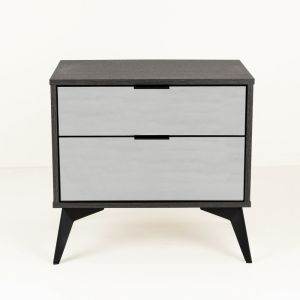 SPECCHIO ΚΟΜΟΔΙΝΟ 2ΣΥΡΤΑΡΙΑ ΜΑΥΡΟ OAK ΚΑΘΡΕΠΤΗΣ 58x39x55