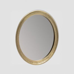LANDING 58 ΚΑΘΡΕΠΤΗΣ BRASS ANTIQUE 58x3x58cm