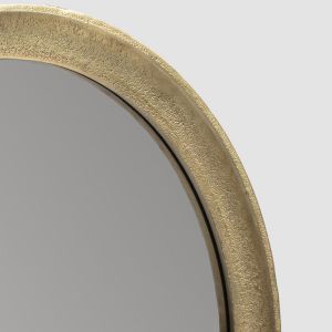 LANDING 58 ΚΑΘΡΕΠΤΗΣ BRASS ANTIQUE 58x3x58cm