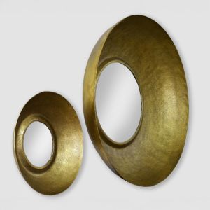 OJO ΚΑΘΡΕΠΤΗΣ BRASS ANTIQUE 90x14x90cm