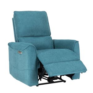TIME OUT ΠΟΛΥΘΡΟΝΑ RECLINER PETROL 81,5x90,5xH104cm