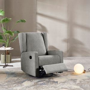 CLASSICO ΠΟΛΥΘΡΟΝΑ RECLINER ΓΚΡΙ 75x95xH102cm