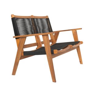 CAVO ΚΑΝΑΠΕΣ 2ΘΕΣΙΟΣ ΜΑΥΡΟ ΦΥΣΙΚΟ 120x72x85