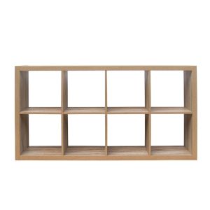 KIVOS 77 BOOKCASE SONOMA 77x29.5x147.5