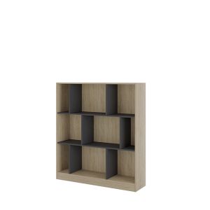 MAZE 117 BOOKCASE SHORT SONOMA GREY DARK 117x30x130