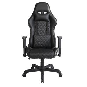 RANGER ΚΑΡΕΚΛΑ GAMING ΓΡΑΦΕΙΟΥ ΜΑΥΡΟ 52x74x138