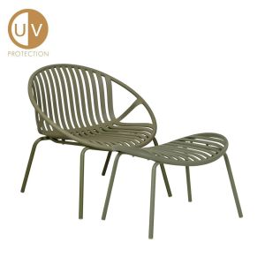 NADIN ΠΟΛΥΘΡΟΝΑ SET 2ΤΕΜ ΛΑΔΙ 80x70x73