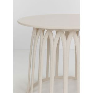 BASKET SIDE TABLE TERRAZZO 49.5x49.5x44