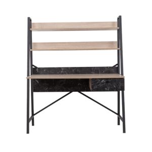 ATRIUM ΓΡΑΦΕΙΟ 1ΣΥΡΤΑΡΙ SONOMA ΜΑΥΡΟ ΠΕΤΡΑ 125x55x150