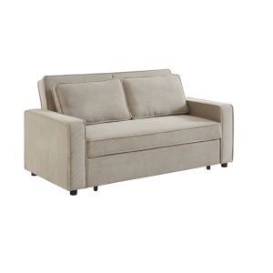 CUBO ΚΑΝΑΠΕΣ ΚΡΕΒΑΤΙ 3ΘΕΣΙΟΣ LATTE 172x90x89