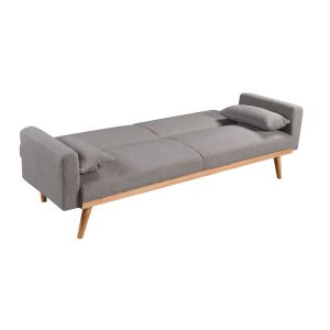 PANTA ΚΑΝΑΠΕΣ ΚΡΕΒΑΤΙ 3ΘΕΣΙΟΣ ΓΚΡΙ ΑΝΟΙΧΤΟ 210x77x77