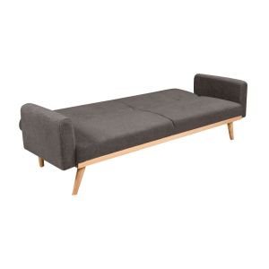 PANTA ΚΑΝΑΠΕΣ ΚΡΕΒΑΤΙ 3ΘΕΣΙΟΣ ΓΚΡΙ ΣΚΟΥΡΟ 210x77x77