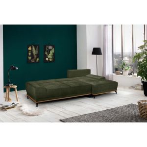 NATURA ΚΑΝΑΠΕΣ ΚΡΕΒΑΤΙ ΓΩΝΙΑ ΔΕΞΙΑ ΛΑΔΙ 283x164x90