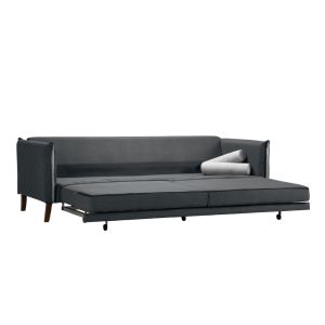 COMMODO ΚΑΝΑΠΕΣ ΚΡΕΒΑΤΙ 3ΘΕΣΙΟΣ ΑΝΘΡΑΚΙ ΓΚΡΙ 230x81x88