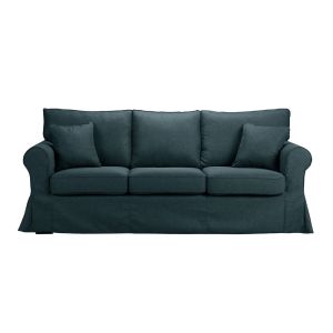 ASHLEY ΚΑΝΑΠΕΣ 3ΘΕΣΙΟΣ ΜΕ ΑΠΟΣΥΡΟΜΕΝΟ ΜΠΛΕ 215x85x95