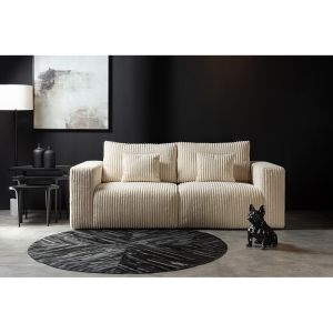 BULLET ΚΑΝΑΠΕΣ 3ΘΕΣΙΟΣ OFF WHITE AMBIENCE 02 232x101x92cm