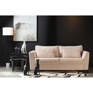 COCOON ΚΑΝΑΠΕΣ ΚΡΕΒΑΤΙ 3ΘΕΣΙΟΣ BEIGE 208x94x92